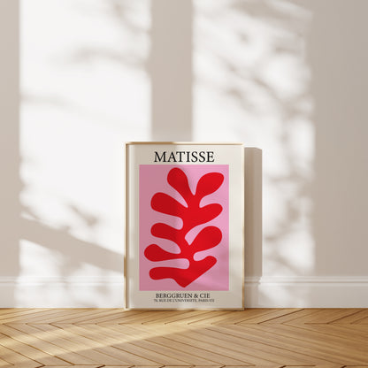 Gallery Wall Art Set of 3, Henri Matisse Flower Market & Veni Vidi Amavi Posters, Aesthetic Pink Red Decor, Printable Art Bundle, Trendy Set