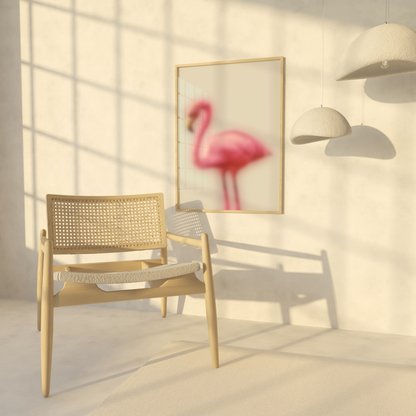 The one with the blurry flamingo, Wall Art